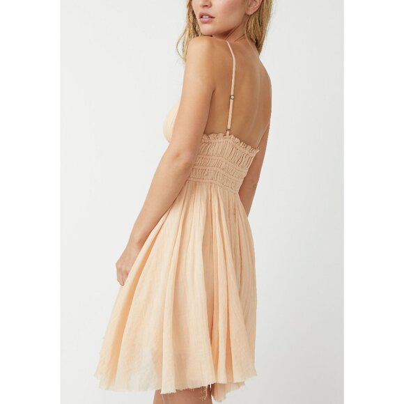 🆕 FREE PEOPLE FP One Delia Slip / Almond Cream - Picture 7 of 10